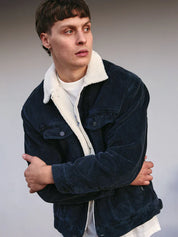 THRILLS OVERSIZED SHERPA WANDERER CORD JACKET