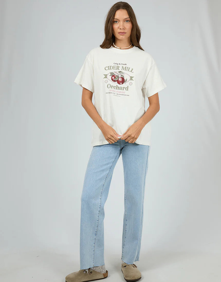 AAE ORCHARD RELAXED TEE VINTAGE WHITE