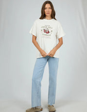 AAE ORCHARD RELAXED TEE VINTAGE WHITE