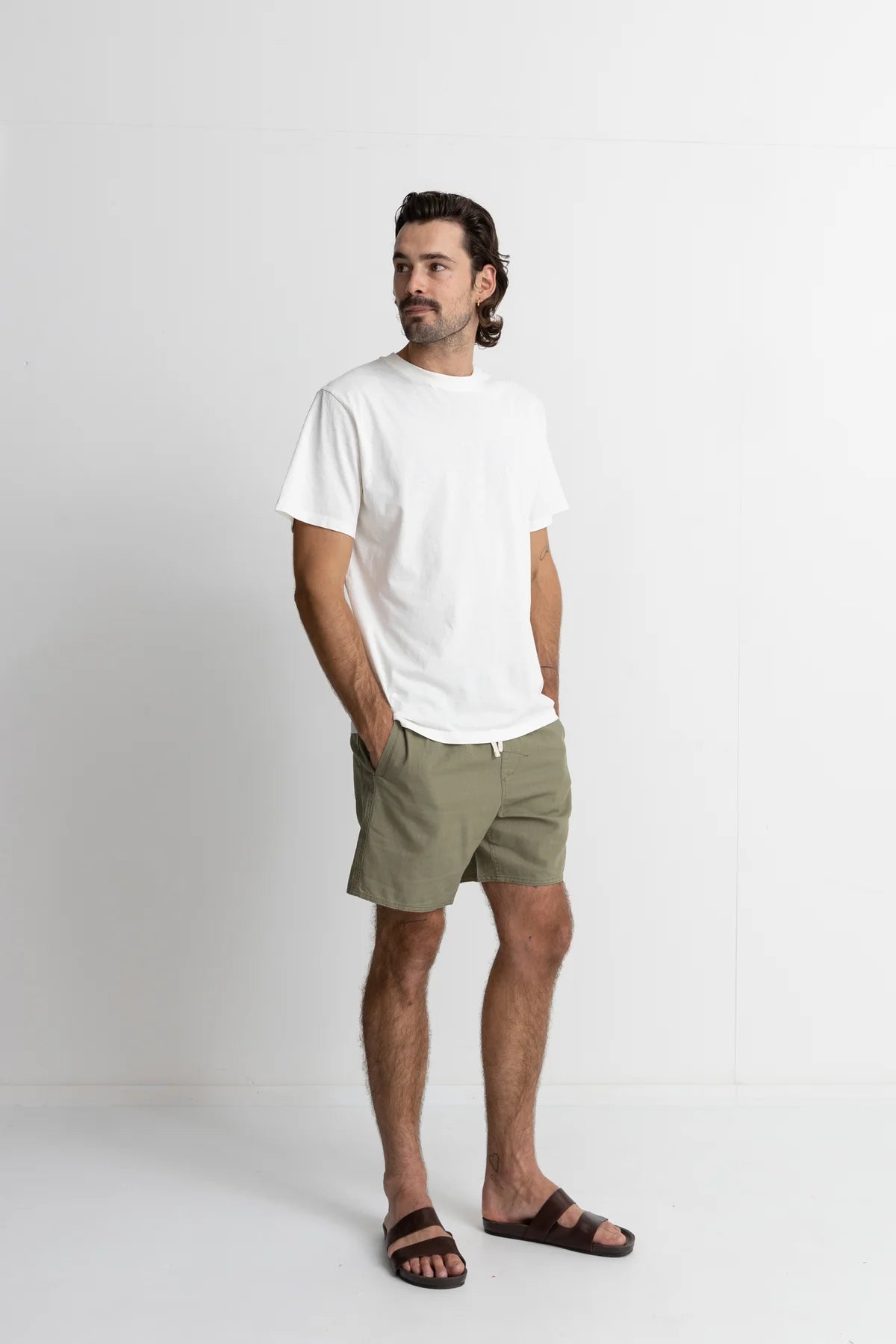 RHYTHM CLASSIC LINEN JAM OLIVE