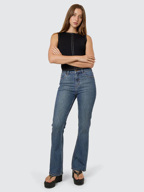 THRILLS JESSE JEAN - VANISH MID BLUE