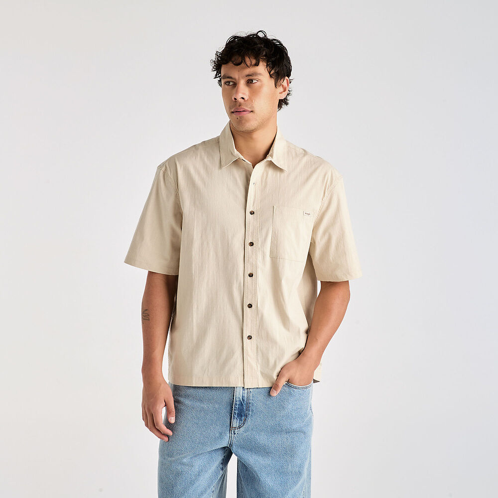 WRANGLER BOXCAR SHIRT WHEAT