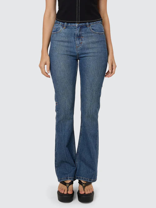 THRILLS JESSE JEAN - VANISH MID BLUE
