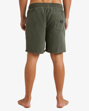 BILLABONG ALL DAY OVERDYE LAYBACK BOARDSHORTS - DARK MILITARY