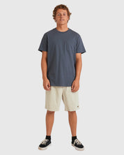 BILLABONG LARRY CORD WALKSHORT - STONE