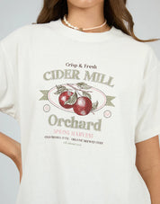 AAE ORCHARD RELAXED TEE VINTAGE WHITE