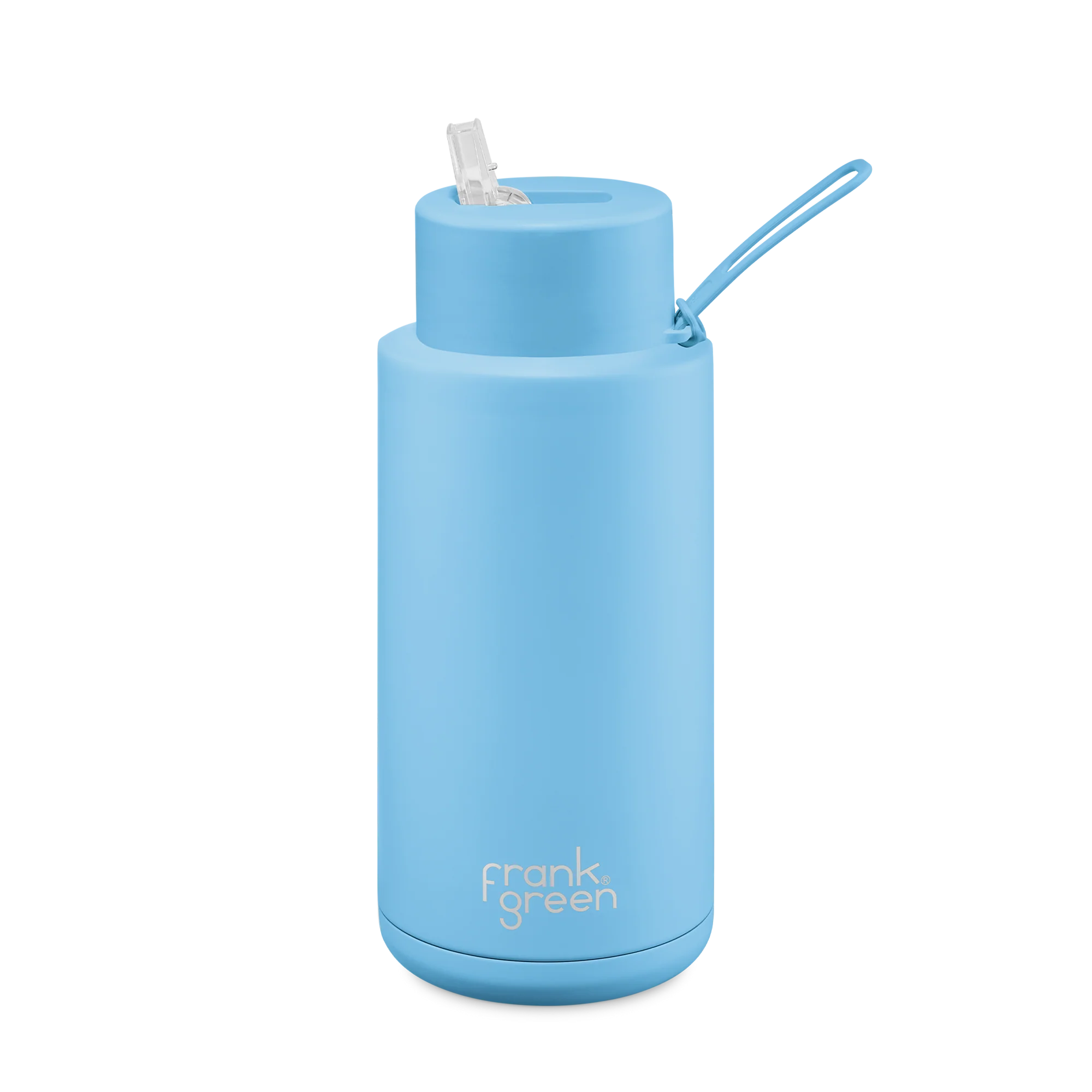 34OZ CERAMIC REUSABLE BOTTLE STRAW