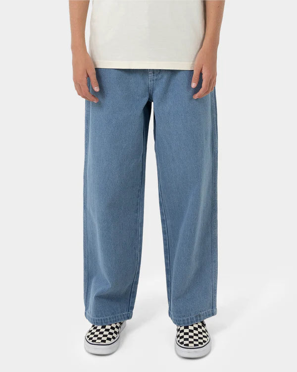 SANTA CRUZ YELLING STACK BAGGY DENIM JEANS BAGGY JEANS
