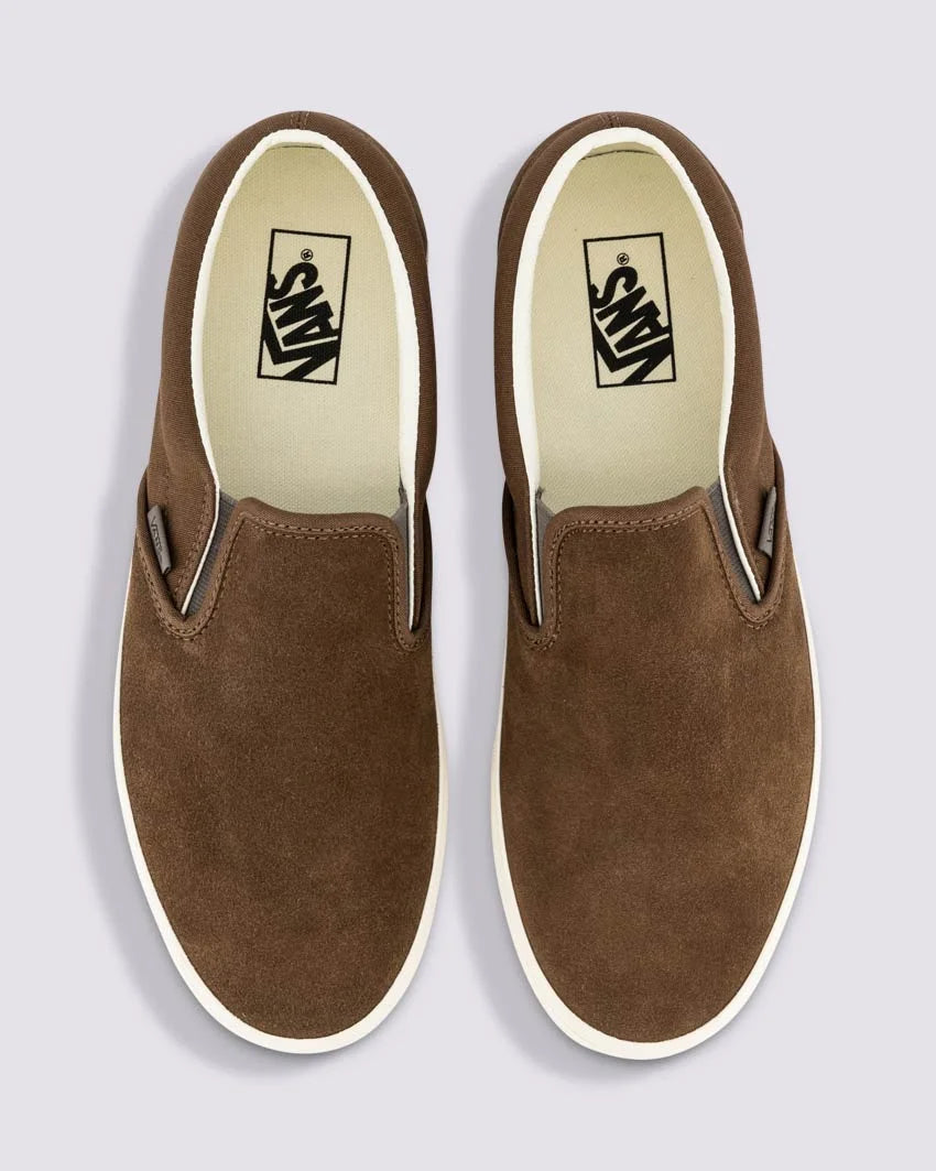 VANS CLASSIC SLIP-ON SUEDE COFFEE