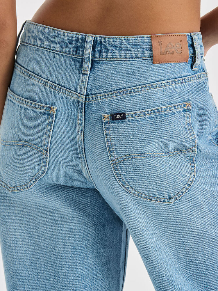 LEE MID BAGGY JEANS SKYLINE BLUE