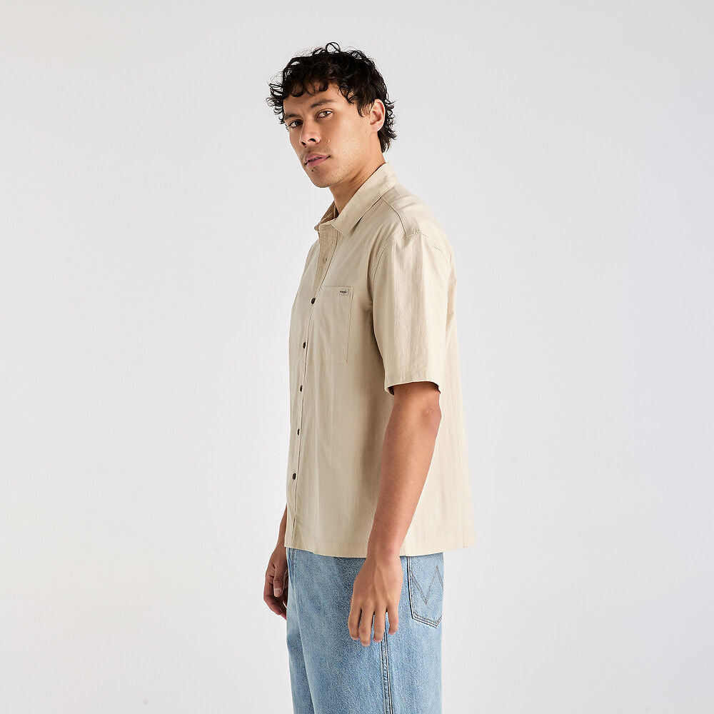 WRANGLER BOXCAR SHIRT WHEAT