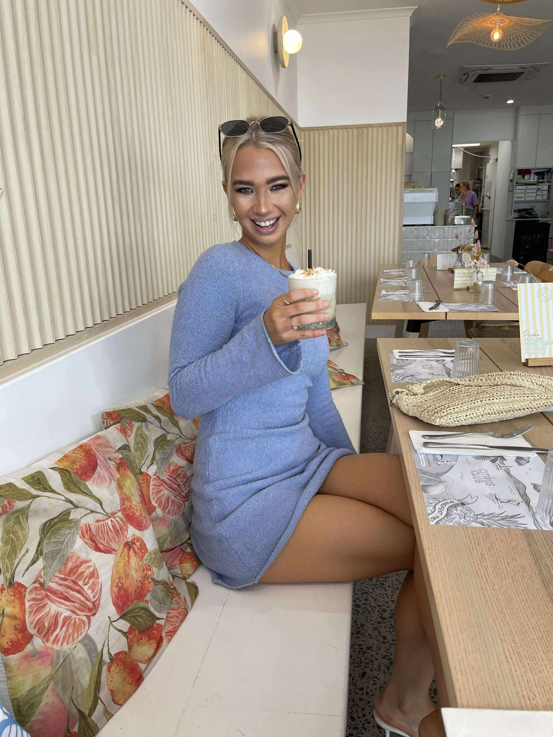AAE RIVER KNIT MINI DRESS