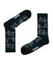 NRL PENRITH PANTHERS RETRO SNEAKER SOCK 2 PACK