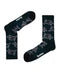 NRL PENRITH PANTHERS RETRO SNEAKER SOCK 2 PACK