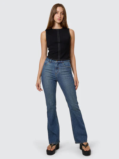 THRILLS JESSE JEAN - VANISH MID BLUE
