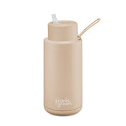 34OZ CERAMIC REUSABLE BOTTLE STRAW