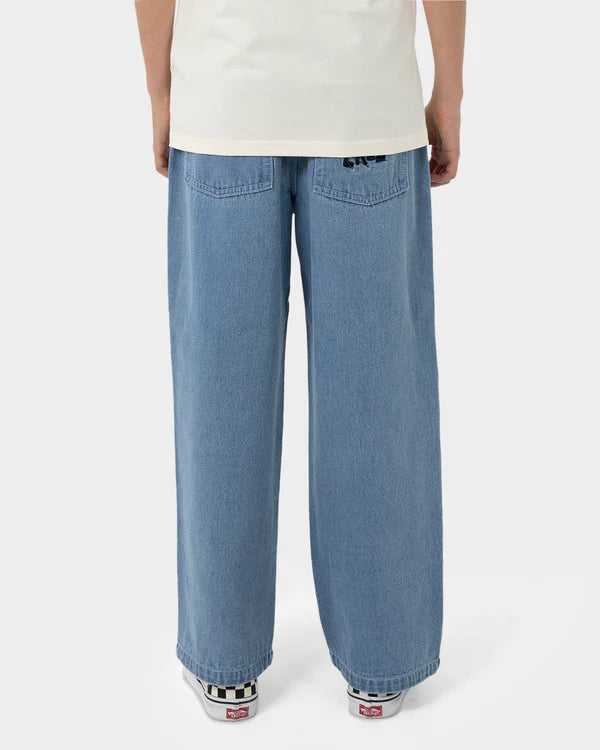 SANTA CRUZ YELLING STACK BAGGY DENIM JEANS BAGGY JEANS