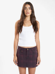 THRILLS SOPHIE BARRIO CHECK SKIRT