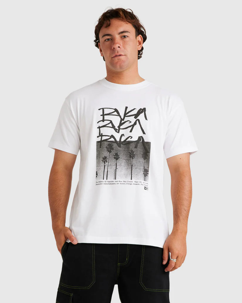 RVCA SCRAWLS TEE