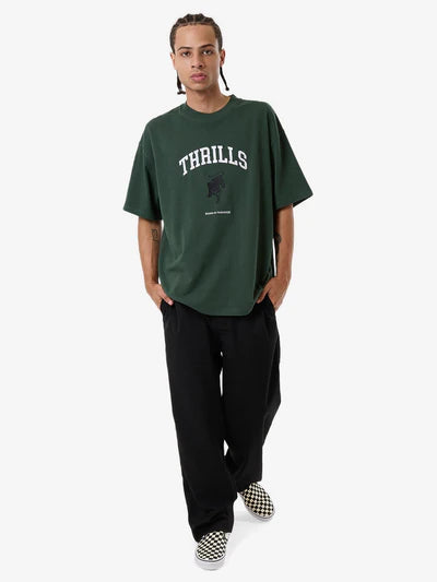 THRILLS HARD KNOCKS BOX FIT OVERIZE TEE