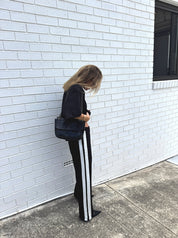LUNA LANE THE MARLEY PANTS BLACK