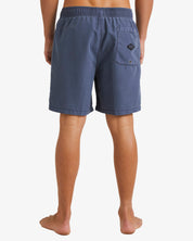 BILLABONG ALL DAY OVERDYE LAYBACK BOARDSHORTS - DUSTY NAVY