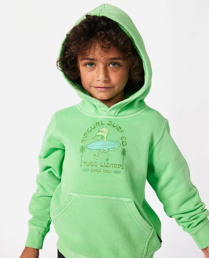 RIP CURL GROM ENERGY ART HOOD - BOY