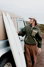 RHYTHM FLORESTA BUTTON FLEECE