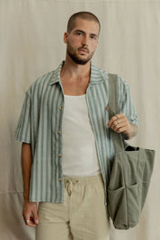 RHYTHM BUTCHER STRIPE RELAXED SHIRT