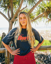 RUSTY SURF OVERSIZED SHORT SLEEVE TEE