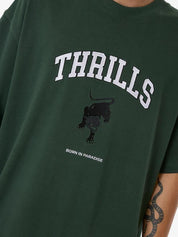 THRILLS HARD KNOCKS BOX FIT OVERIZE TEE