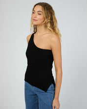 SILENT THEORY DUSTIN ONE SHOULDER TOP