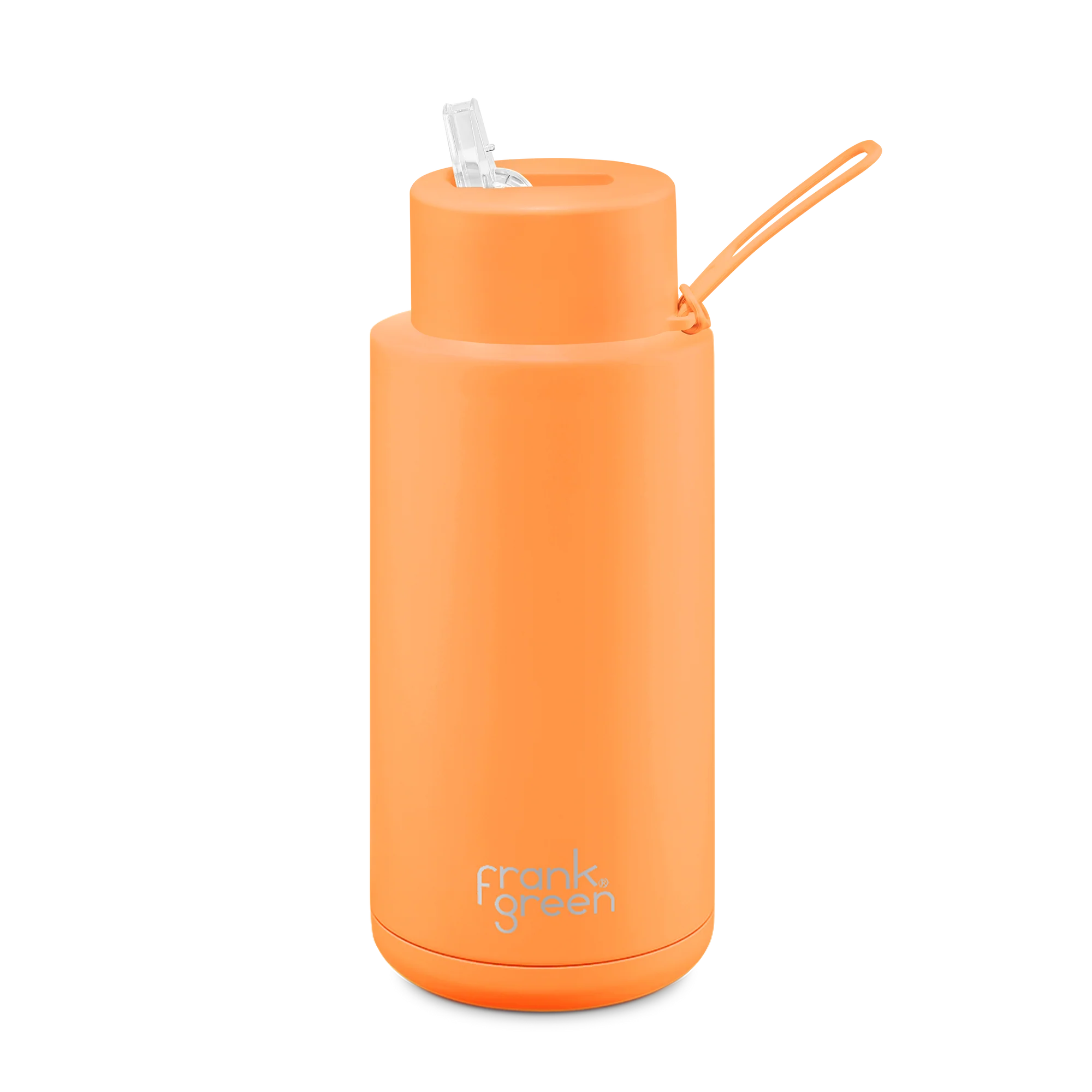 34OZ CERAMIC REUSABLE BOTTLE STRAW