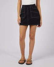 AAE BECCA SKIRT - WASHED BLACK