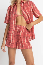 RHYTHM SAHARA TIE DYE BEACH SHORT