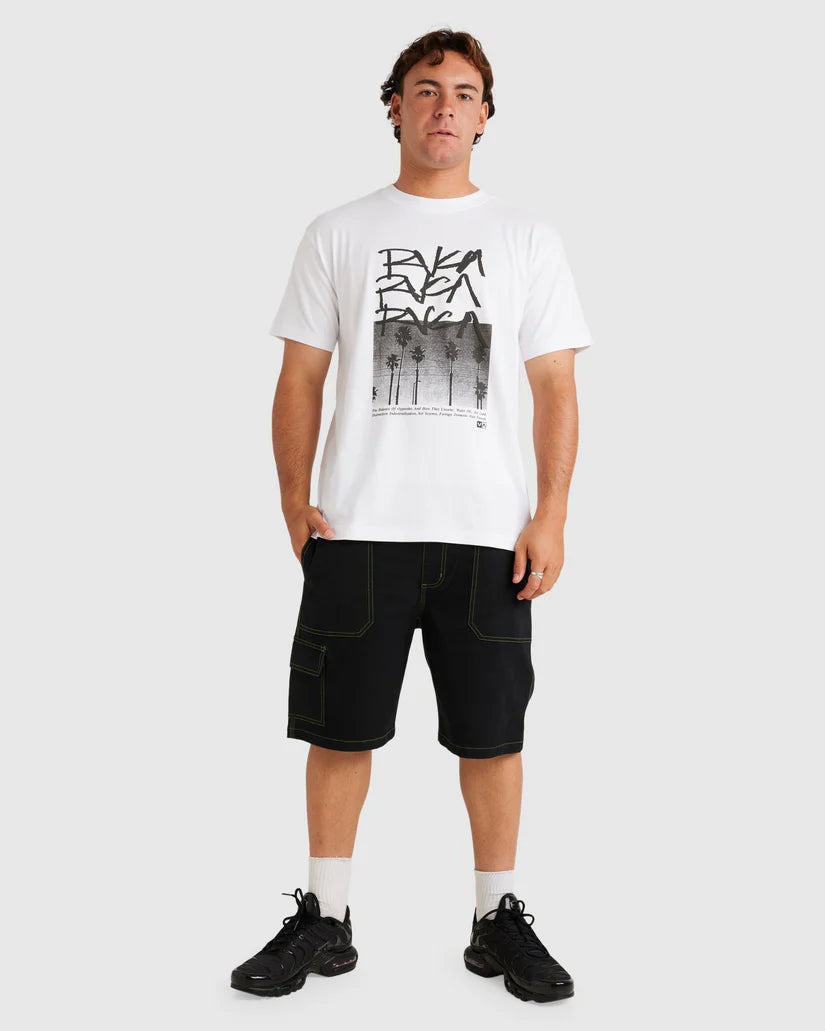 RVCA SCRAWLS TEE