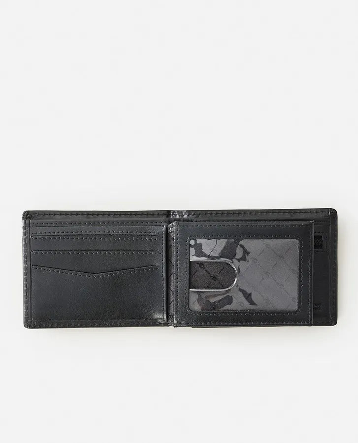 RIP CURL RAW ENERGY RFID SLIM BLACK