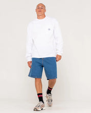 RUSTY STEEZEY LONG SLEEVE HEAVY TEE