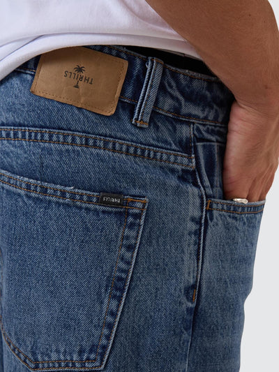 THRILLS CHOPPED DENIM JEAN