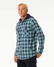 RIP CURL GRUNTER FLANNEL HOOD SHIRT