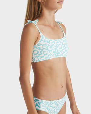 BILLABONG LOST ON YOU TRILET SET - MISTY BLUE