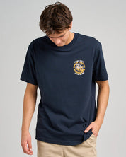 MAD HUEYS TROPIC CAUGHT FK ALL TEE NAVY