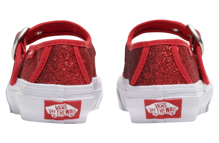 VANS MARY JANE GLITTER RED TODDLER