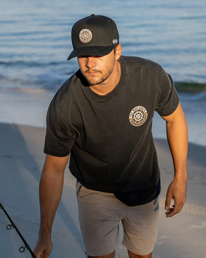 HUEYS SHIP WHEEL TEE