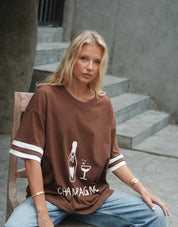 LUNA LANE THE CHAMPAGNE TEE