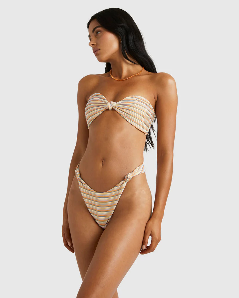 RVCA RIPPLE AND TWIST SKIMPY BIKINI BOTTOMS