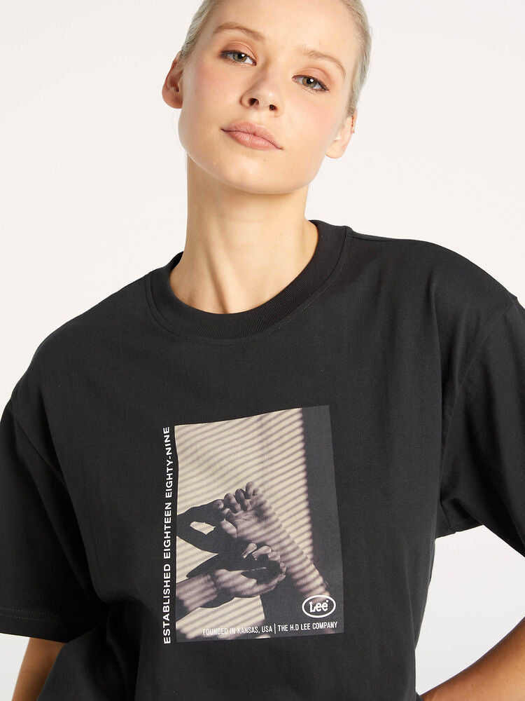 LEE BAGGY TEE SHUTTER