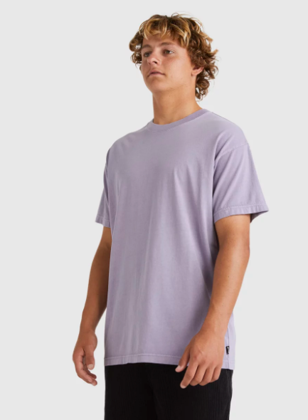 BILLABONG PREMIUM WAVE WASH TEE PURPLE ASH