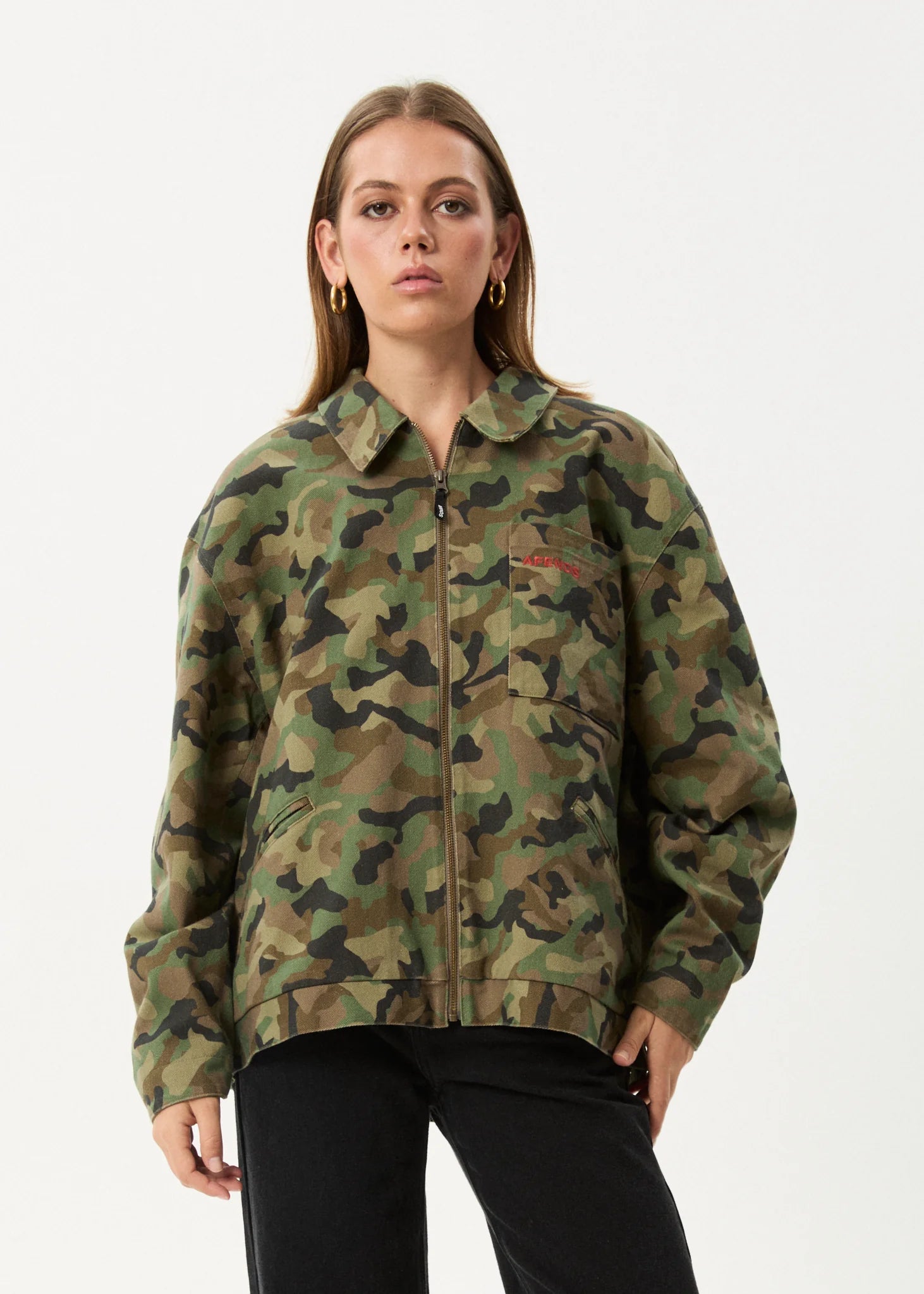AFENDS HIDDEN ORACLE WORKWEAR JACKET