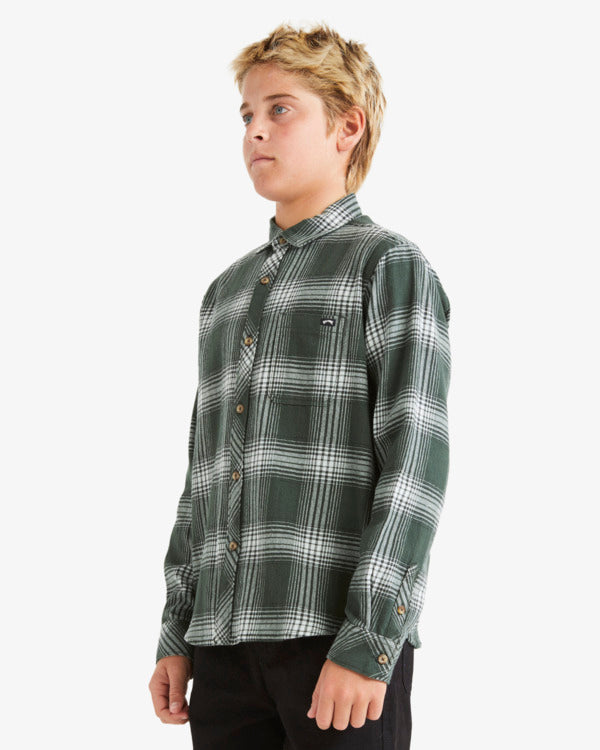 BILLABONG COASTLINE FLANNEL BOYS